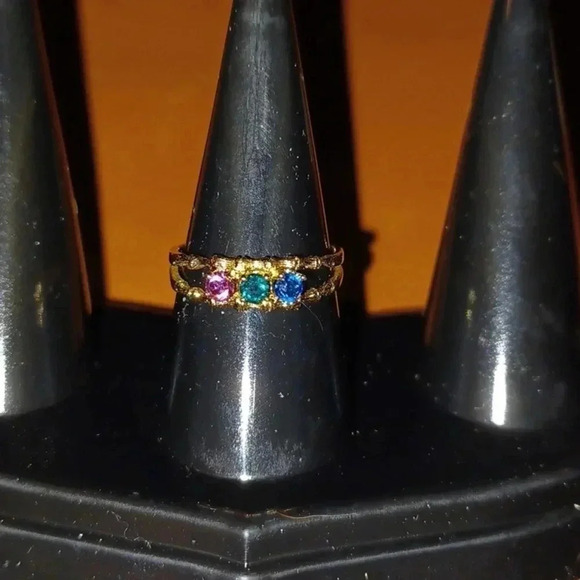 💙🌹Gold-plated Mother's ring. yellow - Picture 10 of 10